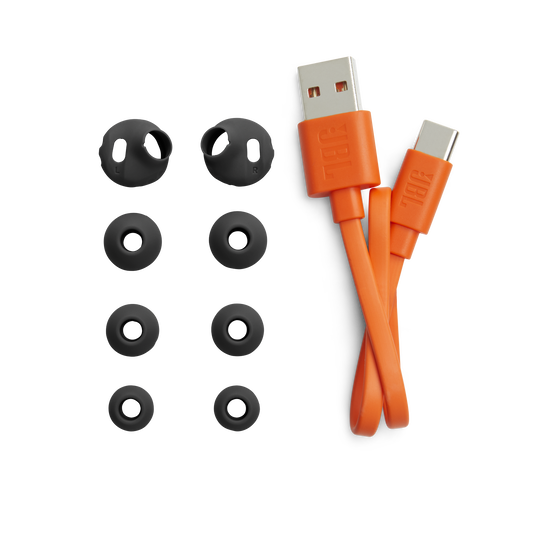 JBL Endurance Race TWS - Black - Waterproof true wireless active sport earbuds - Detailshot 4 image number null